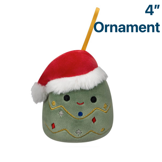 Xmas Tree ~ Holiday 4" Ornament Squishmallow Plush ~ PRE-ORDER ~ LIMIT 1 PER CUSTOMER