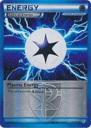 Plasma Energy 91/101 Reverse Holo | Plasma Blast | Pokemon Card