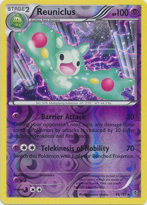 Reuniclus 44/101 Reverse Holo | Plasma Blast | Pokemon Card