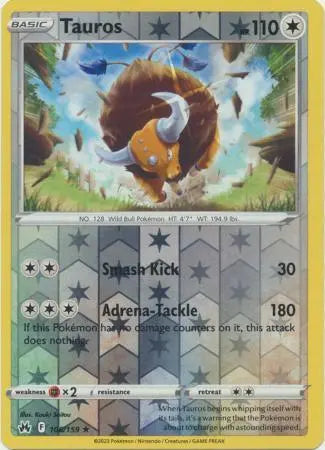 Buy Tauros Rare | Crown Zenith | Pokemon Card Australia Brickheads Collectables Buy Tauros Rare | Crown Zenith | Pokemon Card Australia Brickheads Collectables
