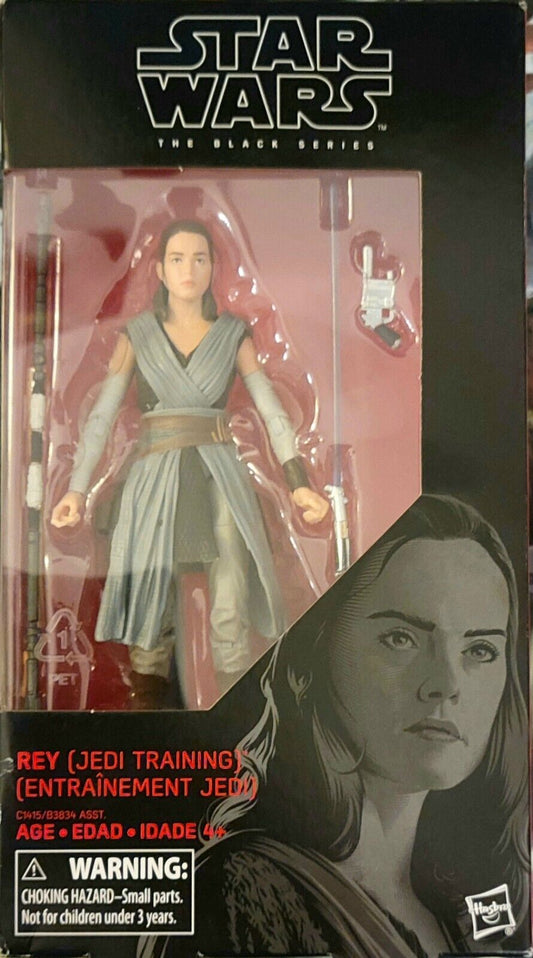 Rey (Jedi Training) | Star Wars Black Series | Hasbro Action Figure