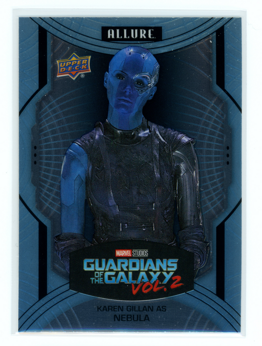 Karen Gillan as Nebula
HS #133 | 2022 Allure Marvel Studios | Trading Card
