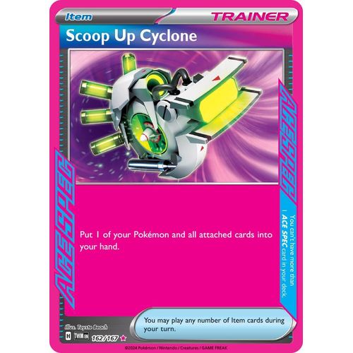 Scoop Up Cyclone 162/167 Reverse Holo | Twilight Masquerade | Pokemon Card