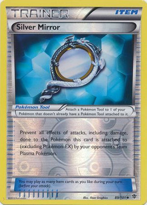 Silver Mirror 89/101 Reverse Holo | Plasma Blast | Pokemon Card