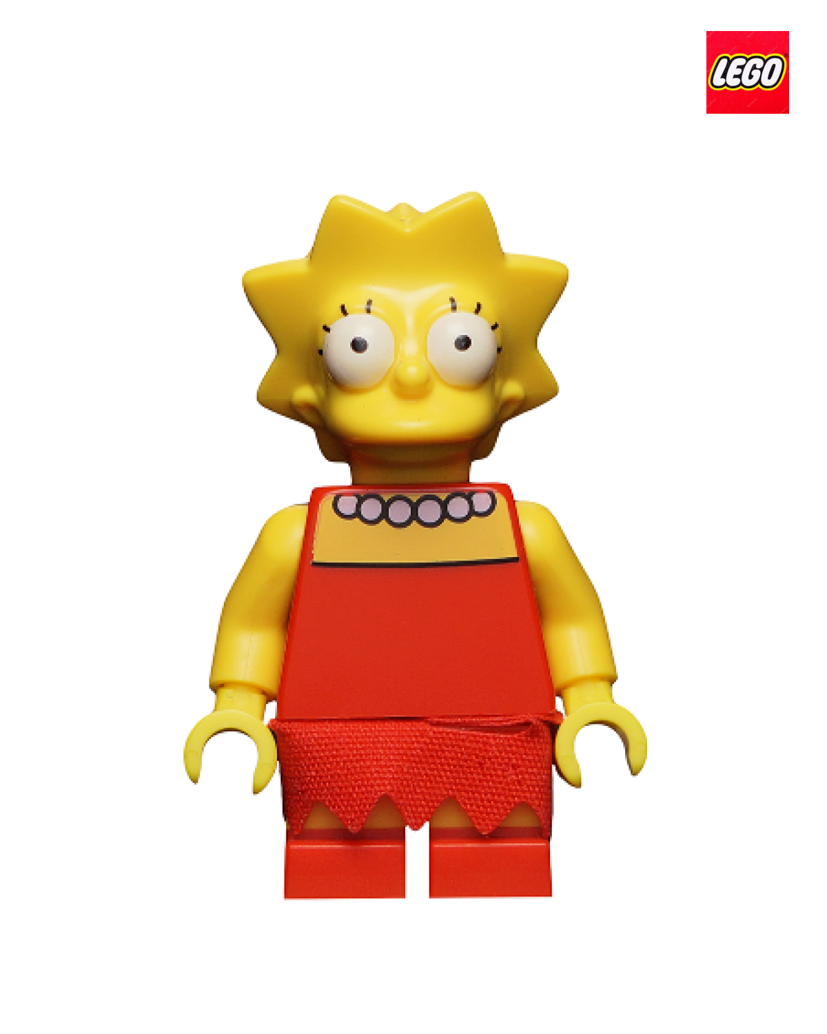 Lisa Simpson | The Simpsons Series 1 | LEGO Minifigure | The Simpsons Series 1 | LEGO Minifigure
