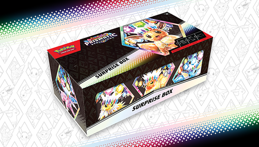 Prismatic Evolutions Surprise Box | Pokémon TCG Scarlet & Violet | Boxed Sets