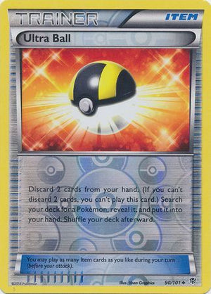 Ultra Ball 90/101 Reverse Holo | Plasma Blast | Pokemon Card