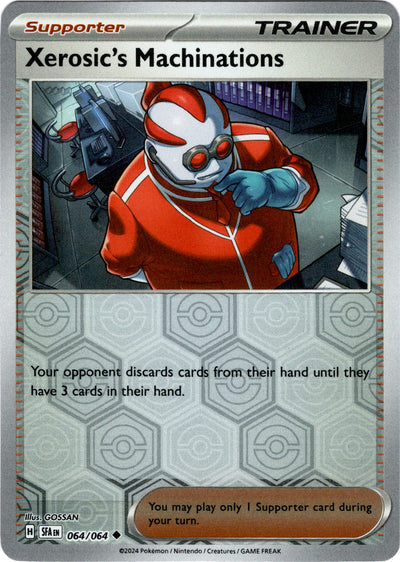 Xerosic's Machinations 64/64 Reverse Holo | Shrouded Fable | Pokemon Card
