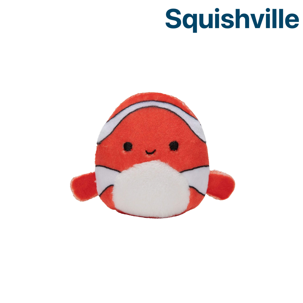 Orange Clownfish ~ 2" Individual Squishville by Squishmallows