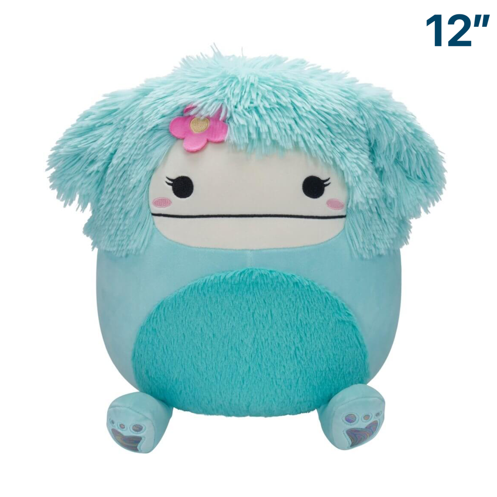 Joelle the Teal Bigfoot ~ 12" Squishmallow Plush ~ PRE-ORDER ~ Limit ONE Per Customer
