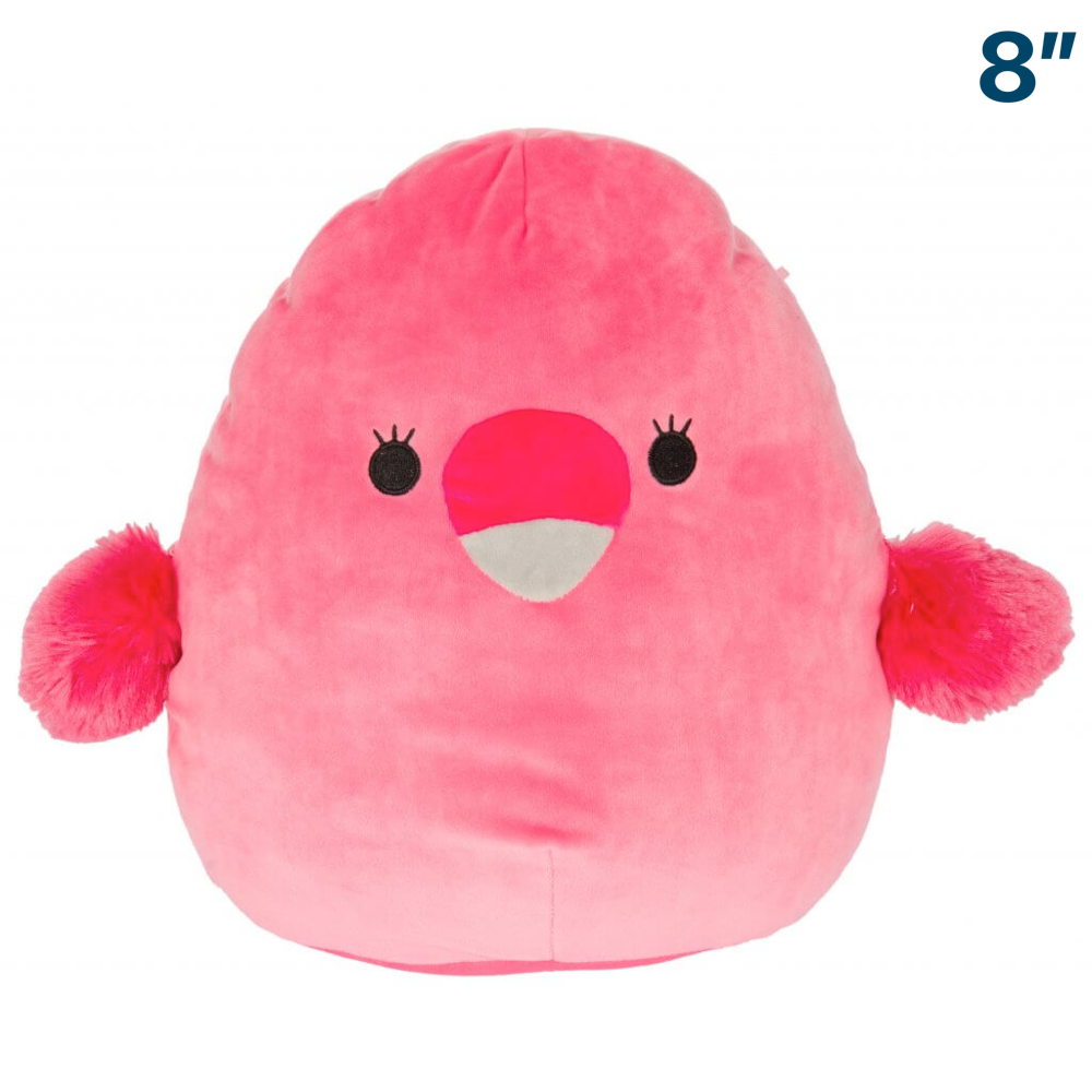 Cookie the Flamingo ~ 8" inch Sea Life Squishmallows ~ Sealife Squad