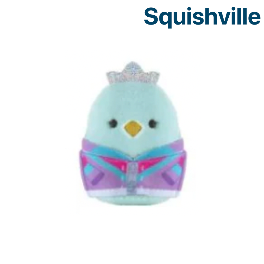 Cecilia the Bluebird / Swan with Jacket ~ 2" Individual SERIES 4 Squishville by