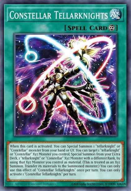 Constellar Tellarknights - CYAC-EN064 Super Rare