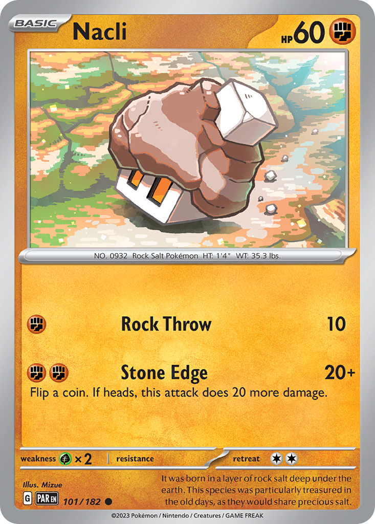 Buy Nacli Common | Paradox Rift | Pokemon Card Australia Brickheads Collectables Buy Nacli Common | Paradox Rift | Pokemon Card Australia Brickheads Collectables