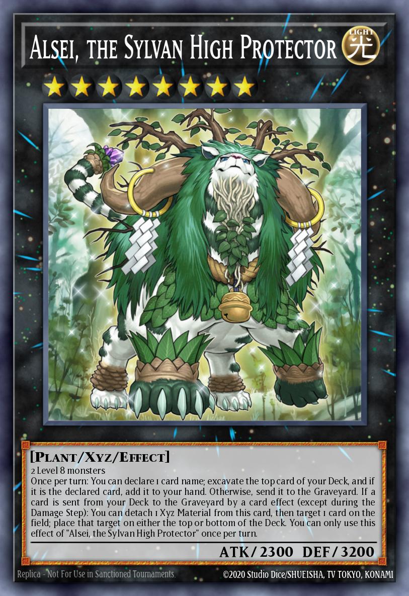 yugioh sylvan cards Alsei, the High Protector - MAZE-EN052 Super Rare place it on the Deck Colour and Leader:BLACK Smoker - [ST-19] The Industructible Dark Persian Holographic Debit Card Skin