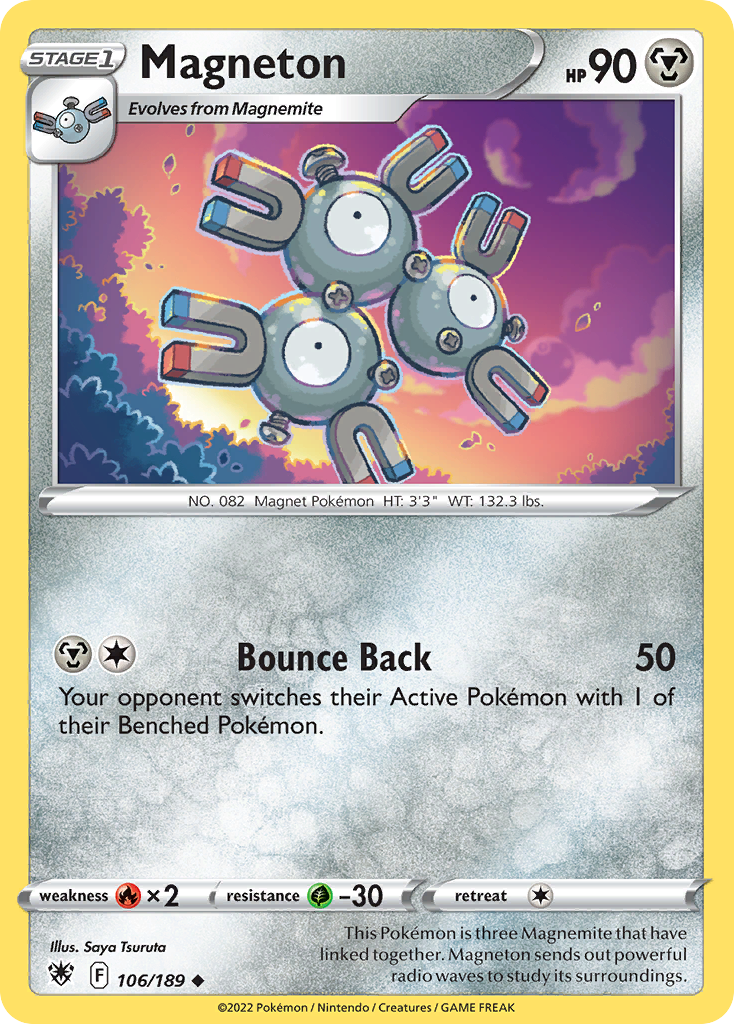 ポケモンカード Magneton 60 HP Magneton 106/189 Uncommon | Astral Radiance | Pokemon Card