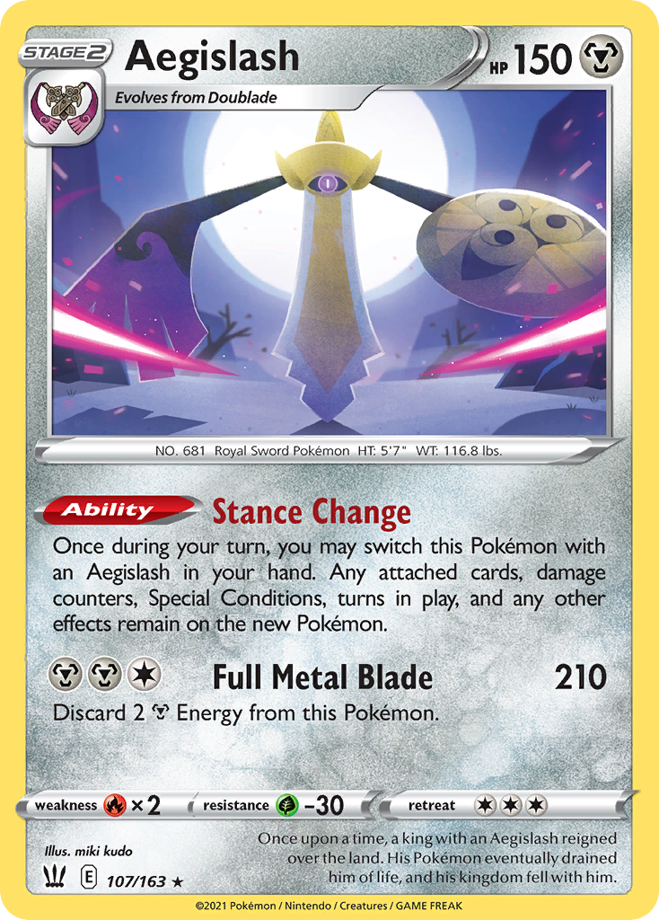 newest rare pokemon cards Buy Aegislash Holo Rare | Battle Styles