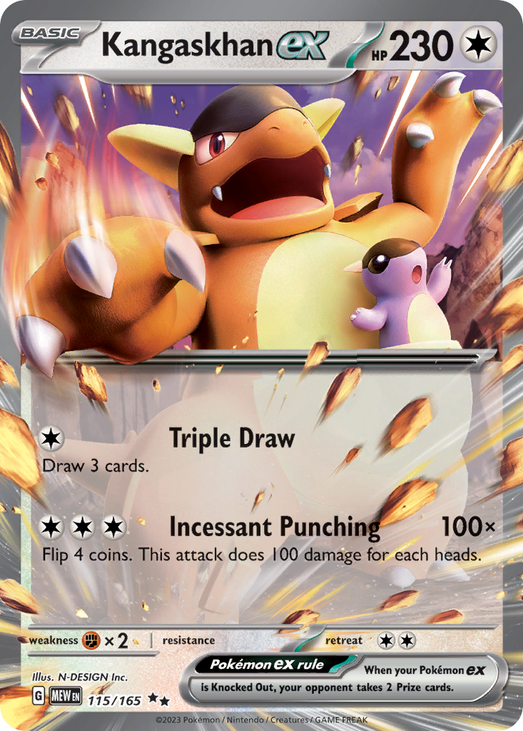 Buy Kangaskhan ex Double rare | 151