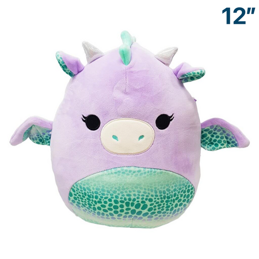 Drow the Purple Dragon ~ 12" Squishmallow Plush ~ NOW SHIPPING!
