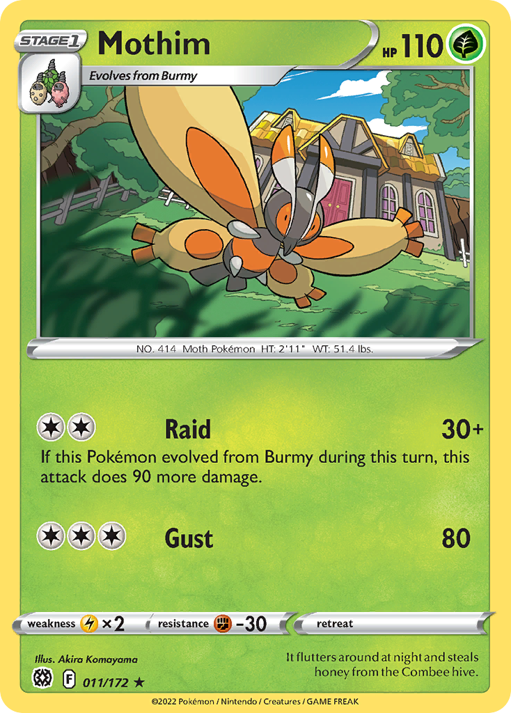 Buy Mothim Rare | Brilliant Stars
