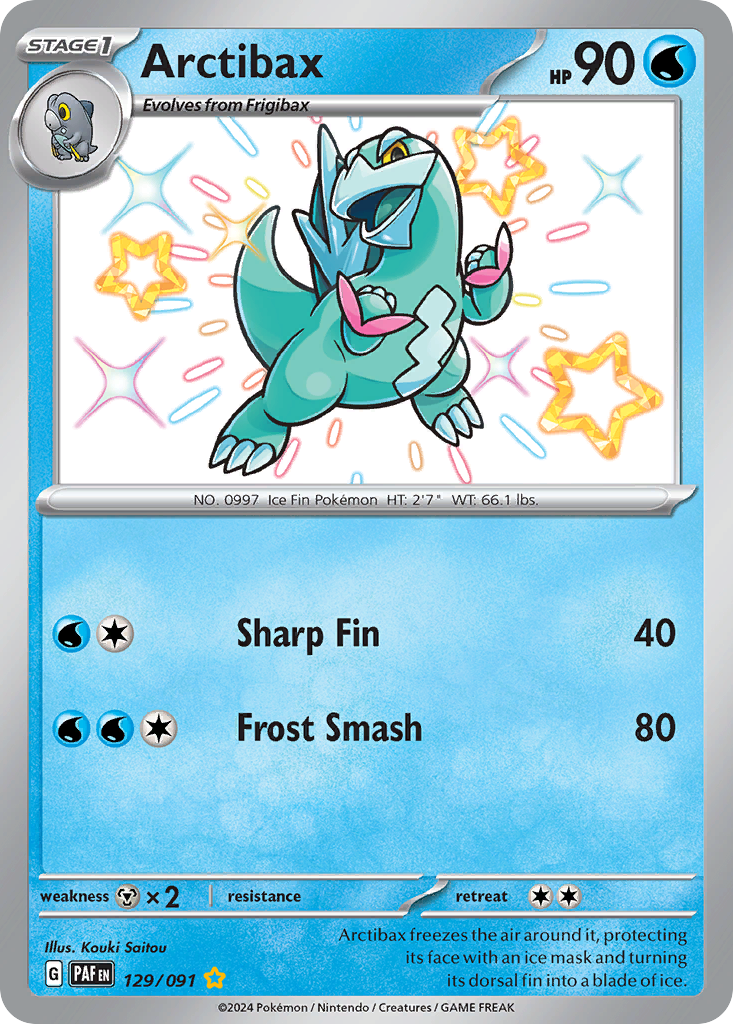 Buy Arctibax | Paldean Fates | Pokemon Card Australia Brickheads Collectables Buy Arctibax | Paldean Fates | Pokemon Card Australia Brickheads Collectables