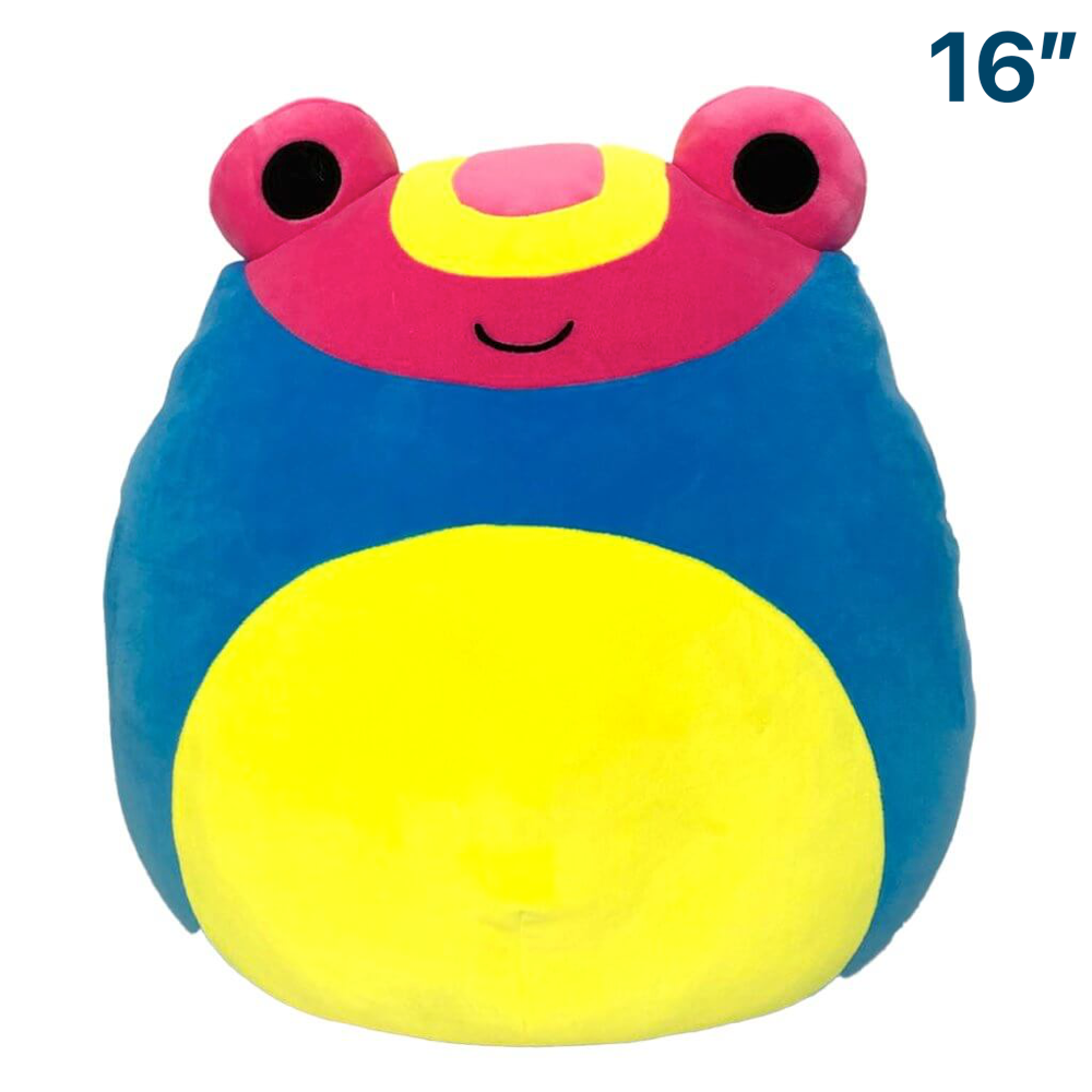 Wamina the Frog ~ 16 inch Blacklight Squad Squishmallow ~ IN