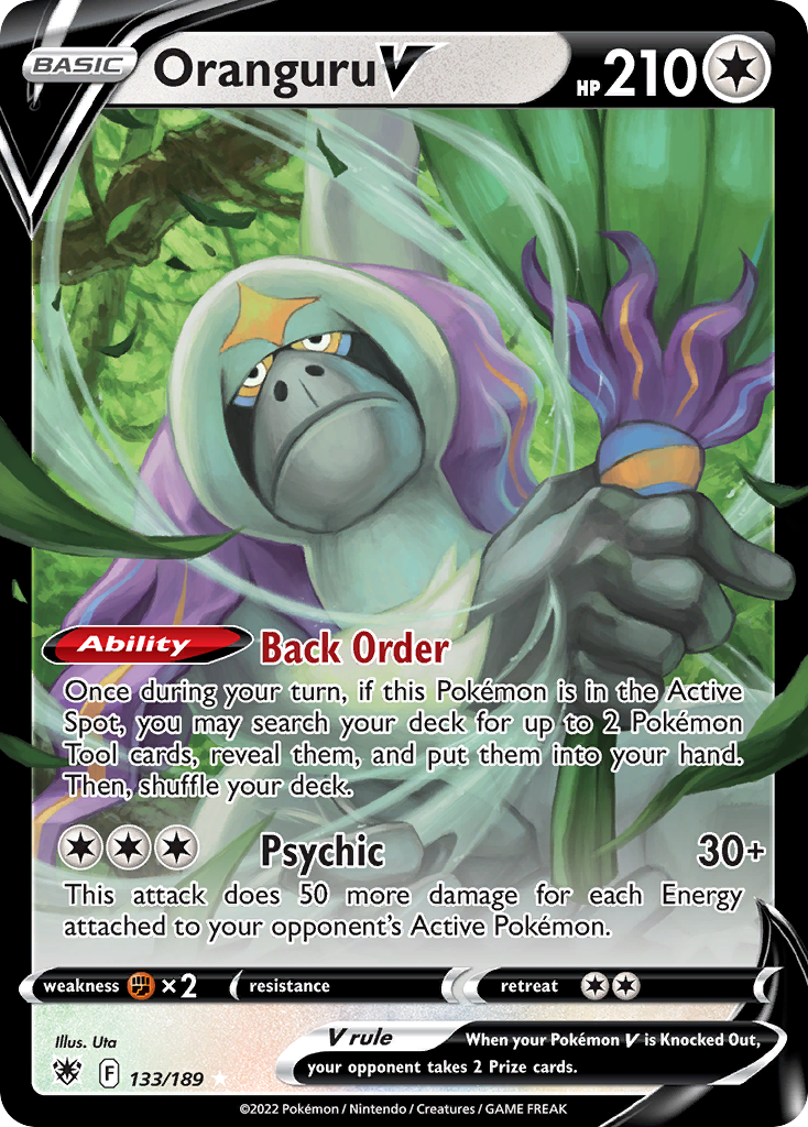 pokemon platinum card prices Buy Oranguru V | Astral Radiance