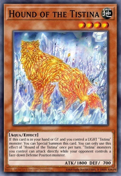 fox yugioh cards Hound of the Tistina - DUNE-EN087 Super Rare