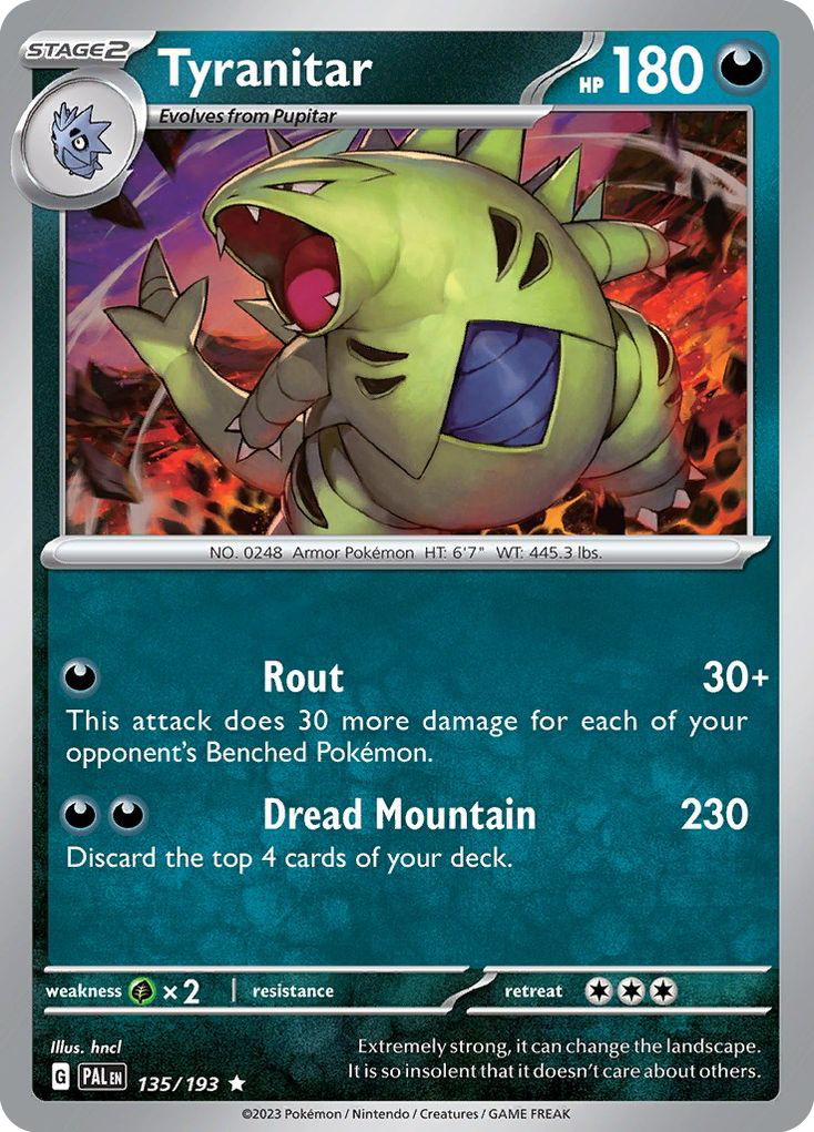 Buy Tyranitar Rare | Paldea Evolved | Pokemon Card Australia Brickheads Collectables Buy Tyranitar Rare | Paldea Evolved | Pokemon Card Australia Brickheads Collectables