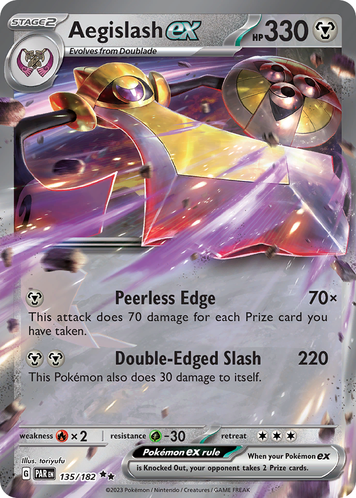 rare ex and gx pokemon cards Buy Aegislash ex | Paradox Rift