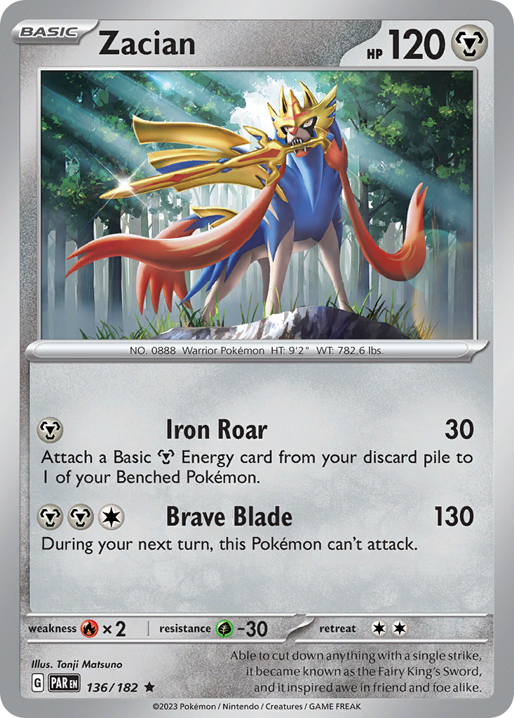 Buy Zacian Rare | Paradox Rift