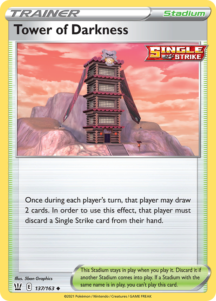 Tower of Darkness 137/163 Uncommon | Battle Styles | Pokemon Card