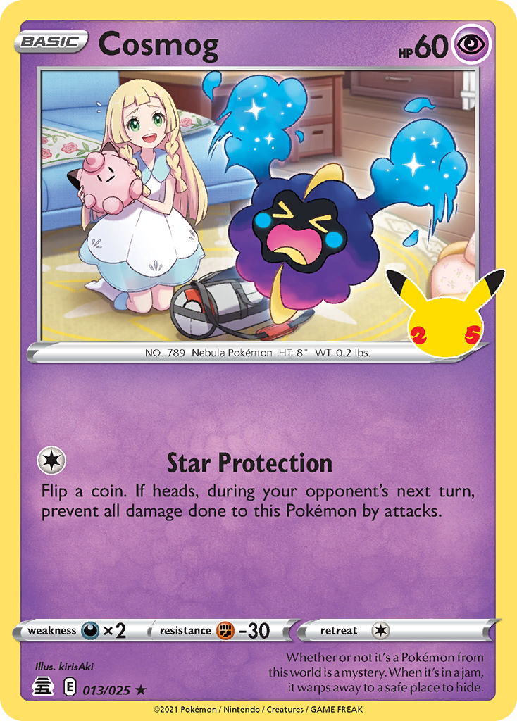 Buy Cosmog Rare | Celebrations | Pokemon Card Australia Brickheads Collectables Buy Cosmog Rare | Celebrations | Pokemon Card Australia Brickheads Collectables