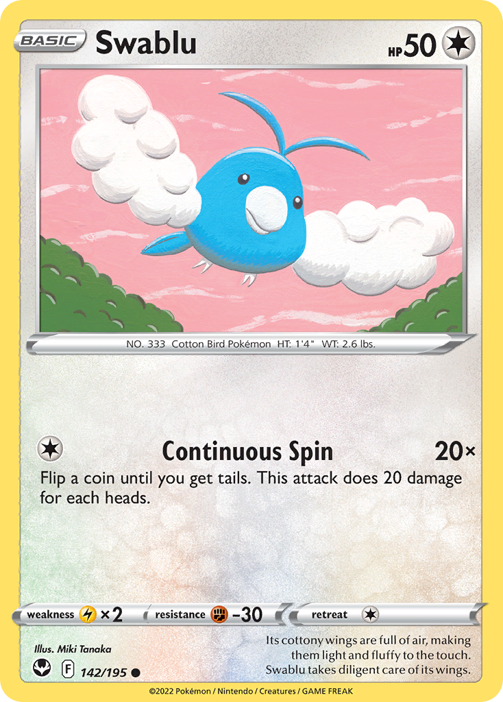 Buy Swablu Common | Silver Tempest