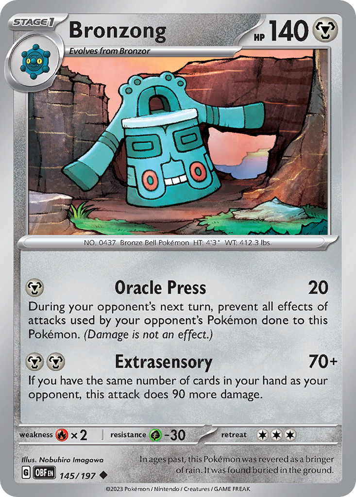 Buy Bronzong | Obsidian Flames