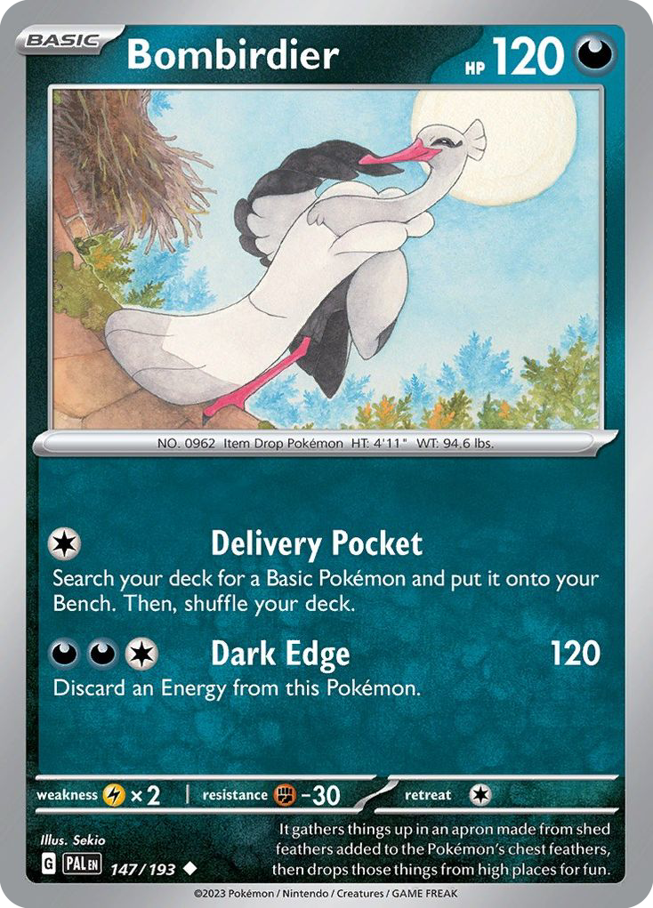 Bombirdier 147/193 Uncommon | Paldea Evolved | Pokemon Card