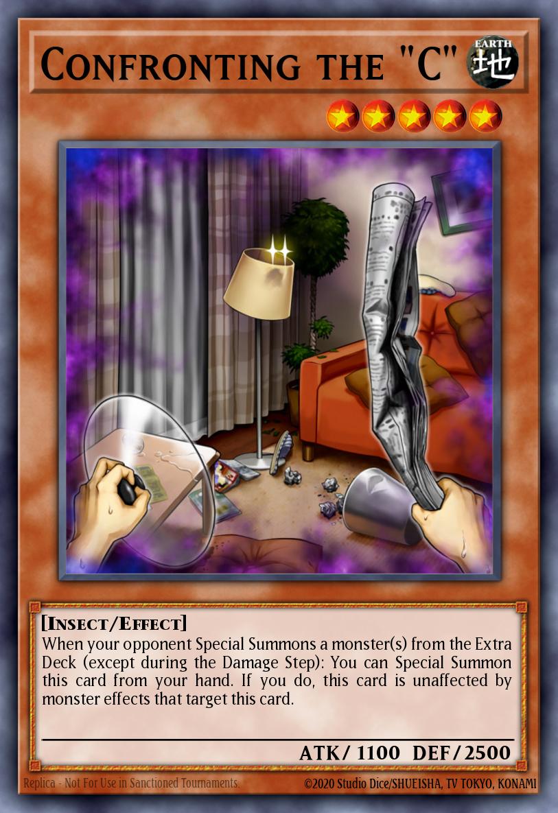 yugioh card con Confronting the 