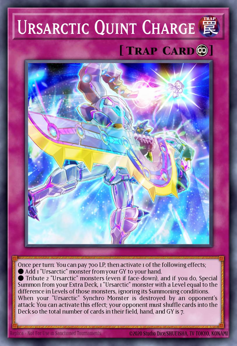 yugioh ursarctic cards Ursarctic Quint Charge - ANGU-EN039 Rare