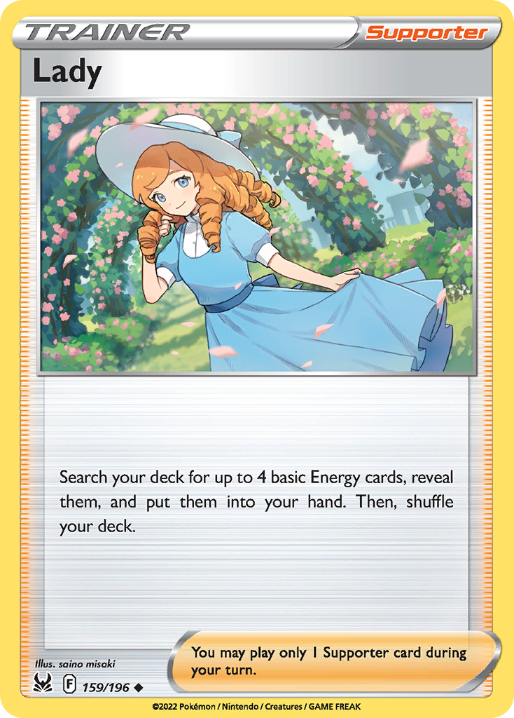 Lady 159/196 Uncommon | Lost Origin | Pokemon Card