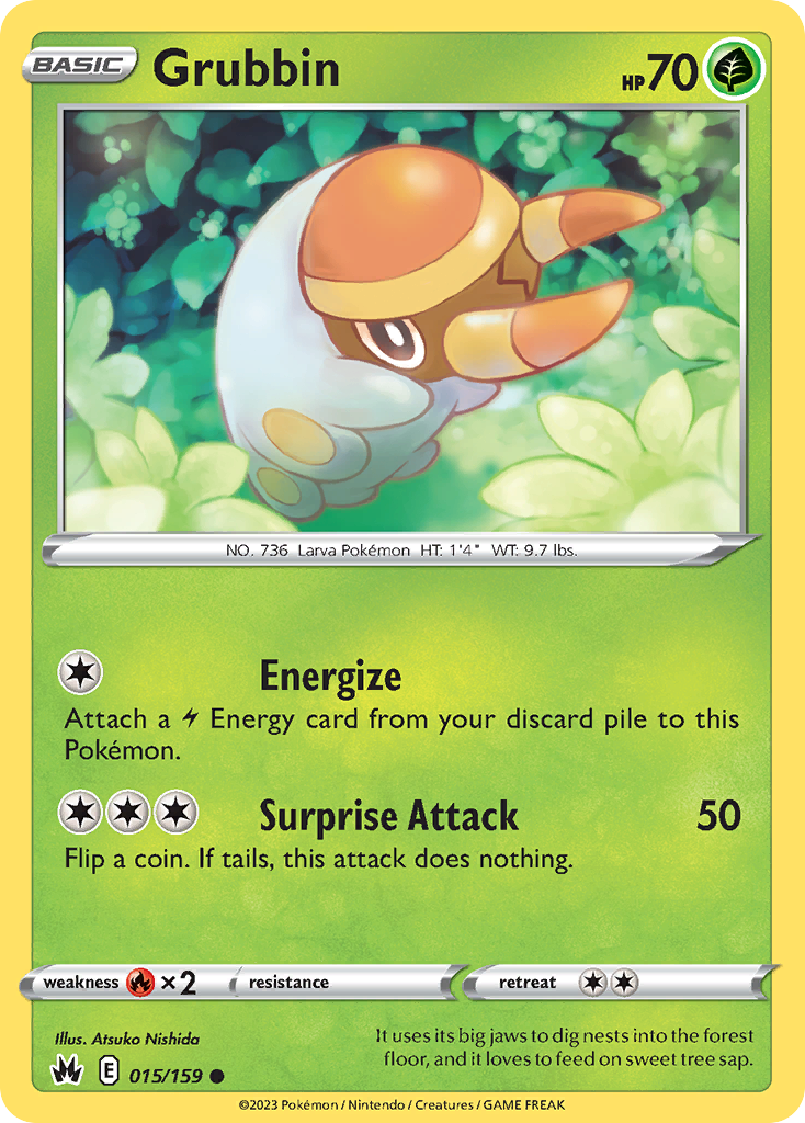 legend pokemon cards Buy Grubbin Common | Crown Zenith