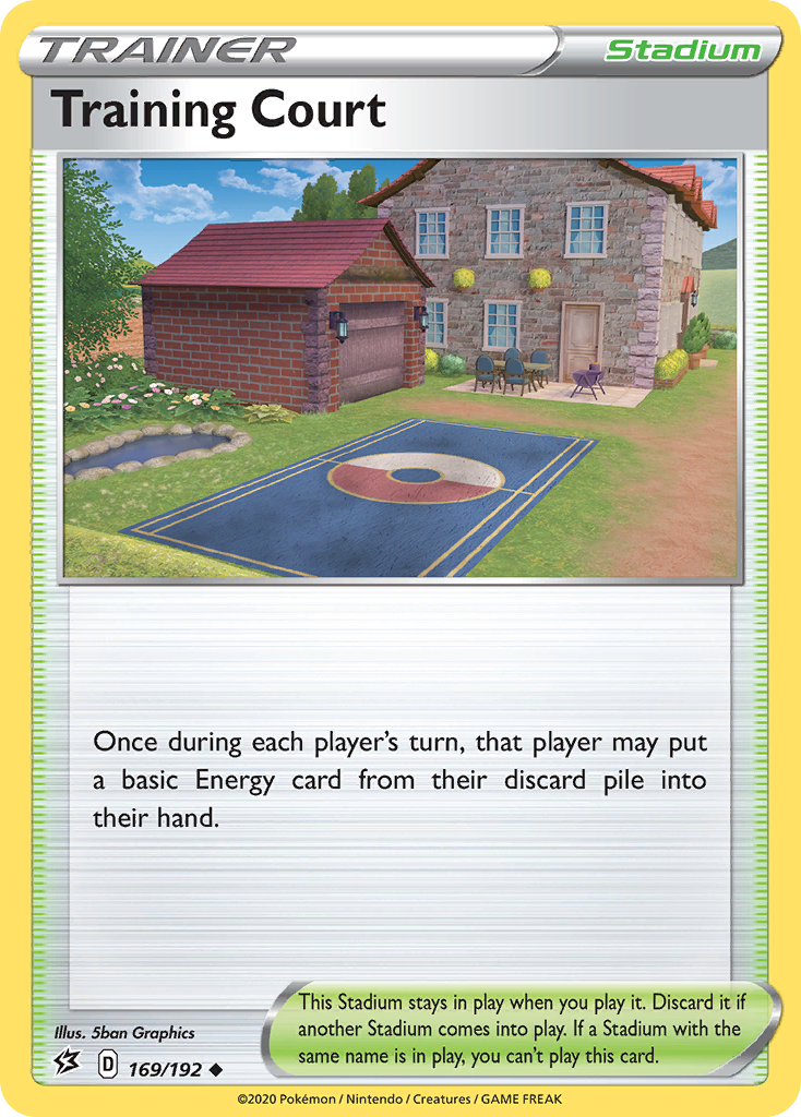 Training Court 169/192 Uncommon | Rebel Clash | Pokemon Card
