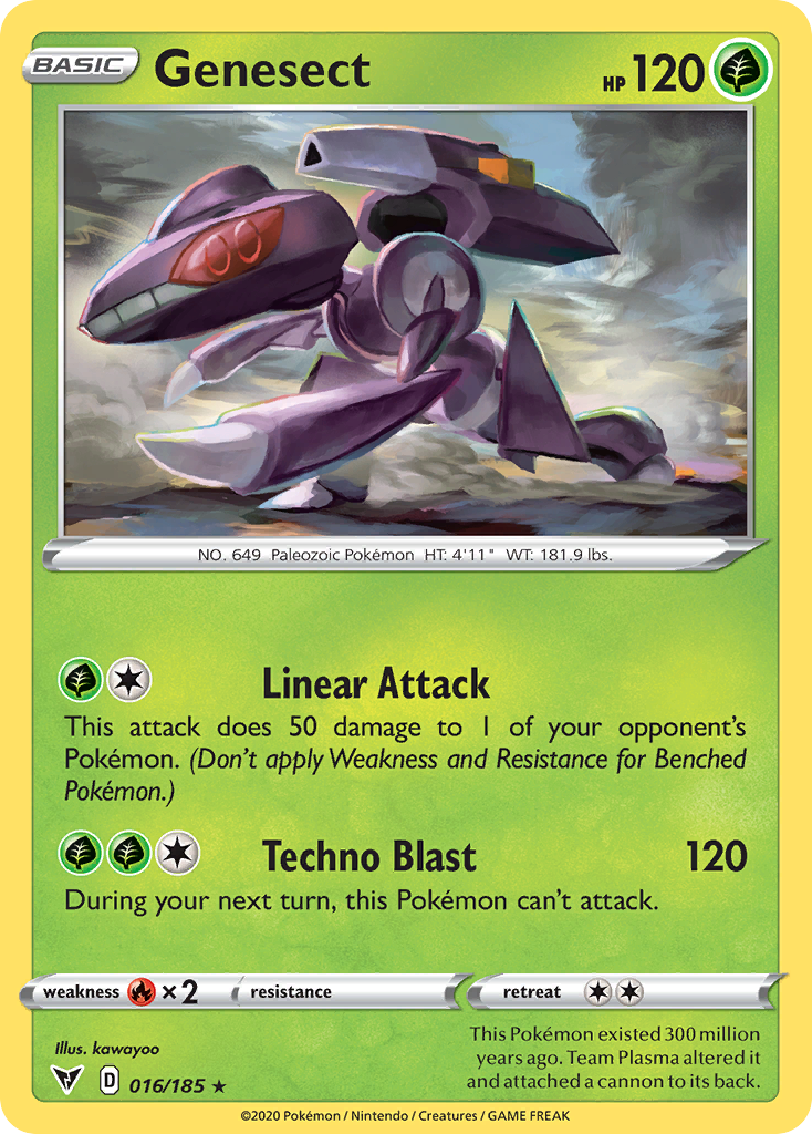 Genesect 16/185 Rare Holo | Vivid Voltage | Pokemon Card Genesect 16/185 Rare Holo | Vivid Voltage | Pokemon Card