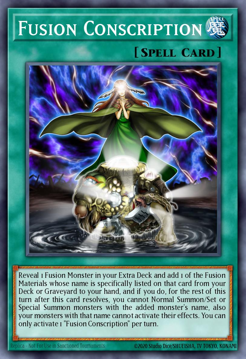 Fusion Conscription - CROS-EN053 Rare