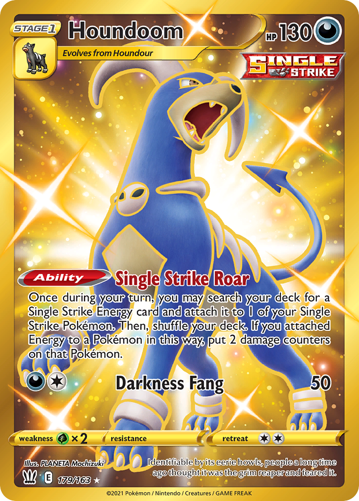 Houndoom 179/163 Rare Secret | Battle Styles | Pokemon Card