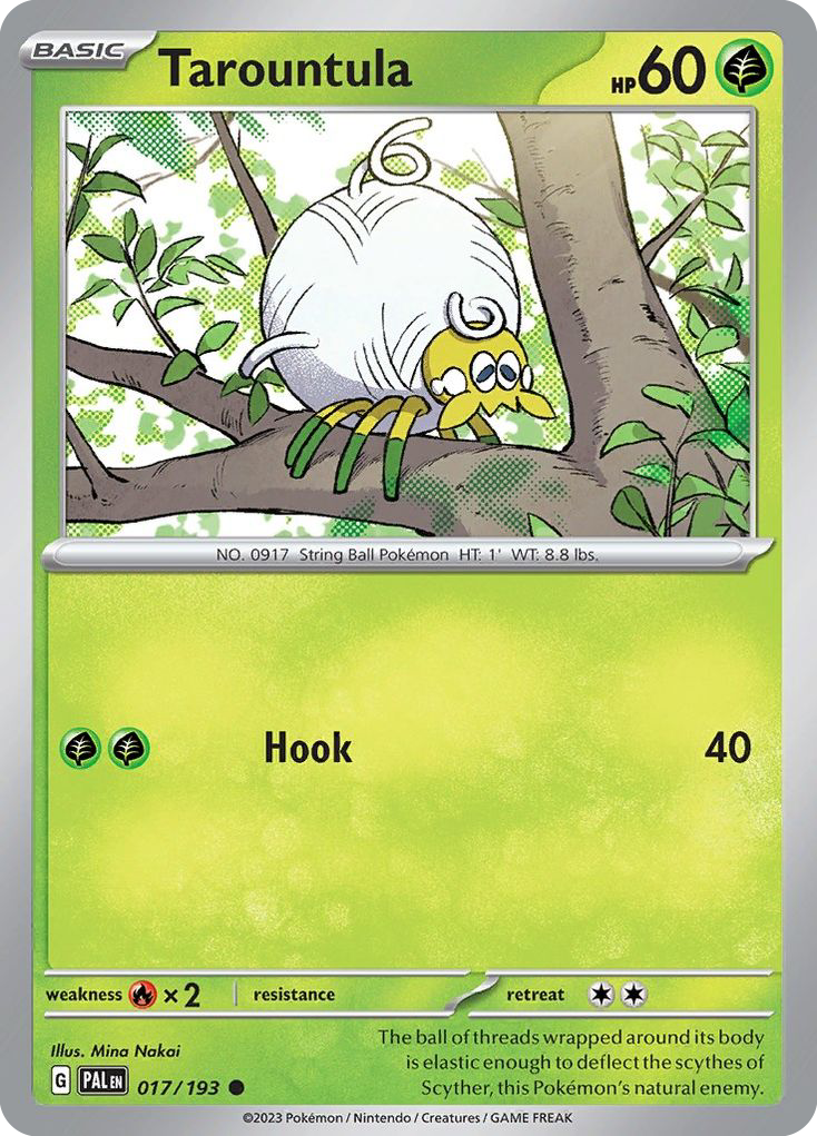 Tarountula 17/193 Common | Paldea Evolved | Pokemon Card
