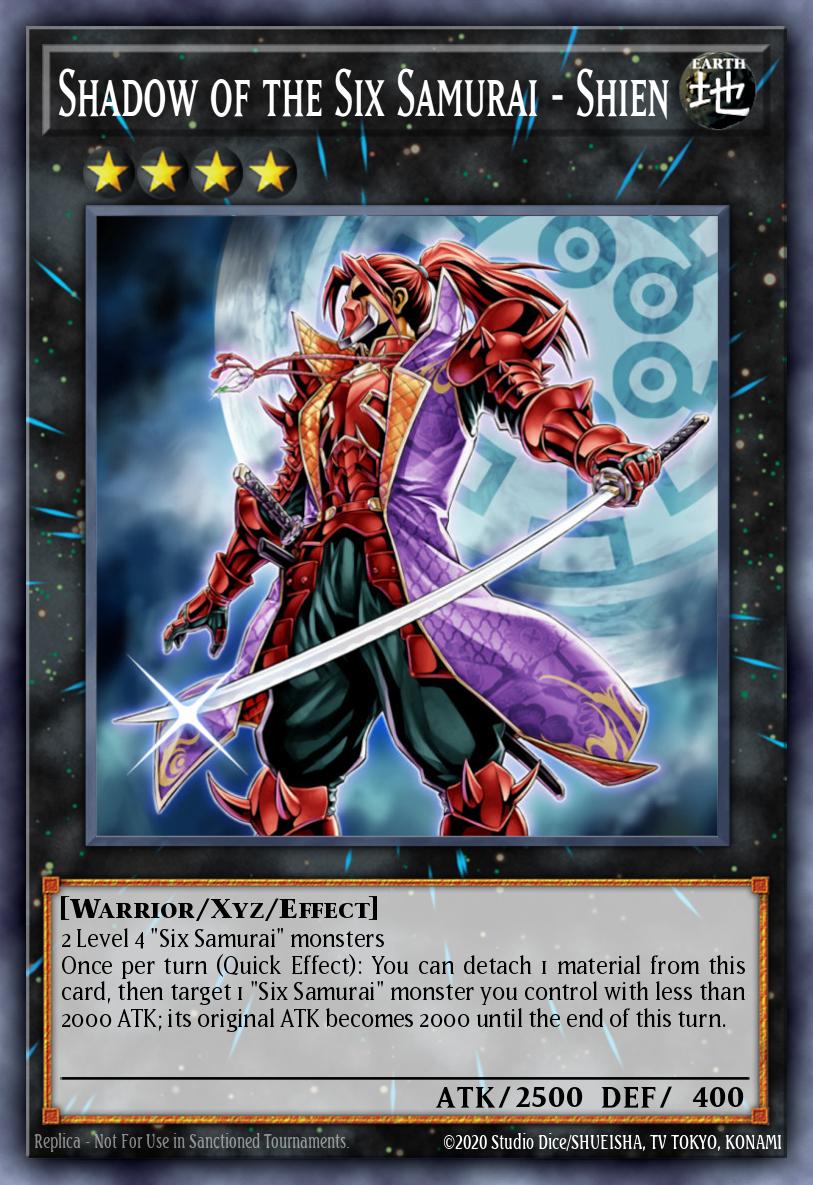 Shadow of the Six Samurai Shien - SPWA-EN012 Super Rare | Yu-Gi-Oh! Card