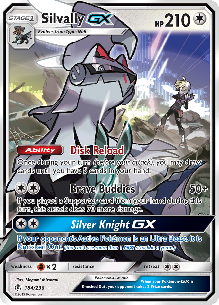 Silvally-GX 184/236 Rare Holo GX | Cosmic Eclipse | Pokemon Card