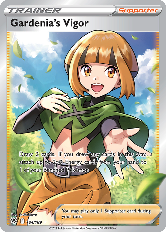 Gardenia's Vigor 184/189 Rare Ultra | Astral Radiance | Pokemon Card