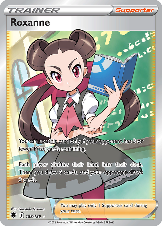 Roxanne 188/189 Rare Ultra | Astral Radiance | Pokemon Card