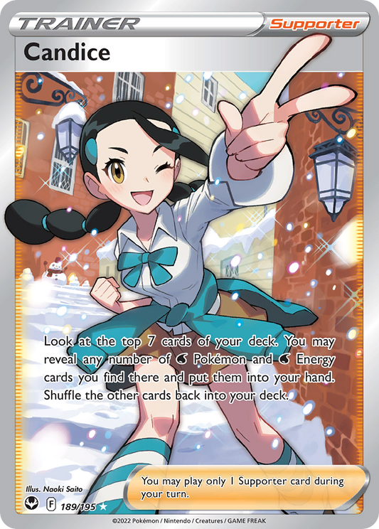 Candice 189/195 Rare Ultra | Silver Tempest | Pokemon Card